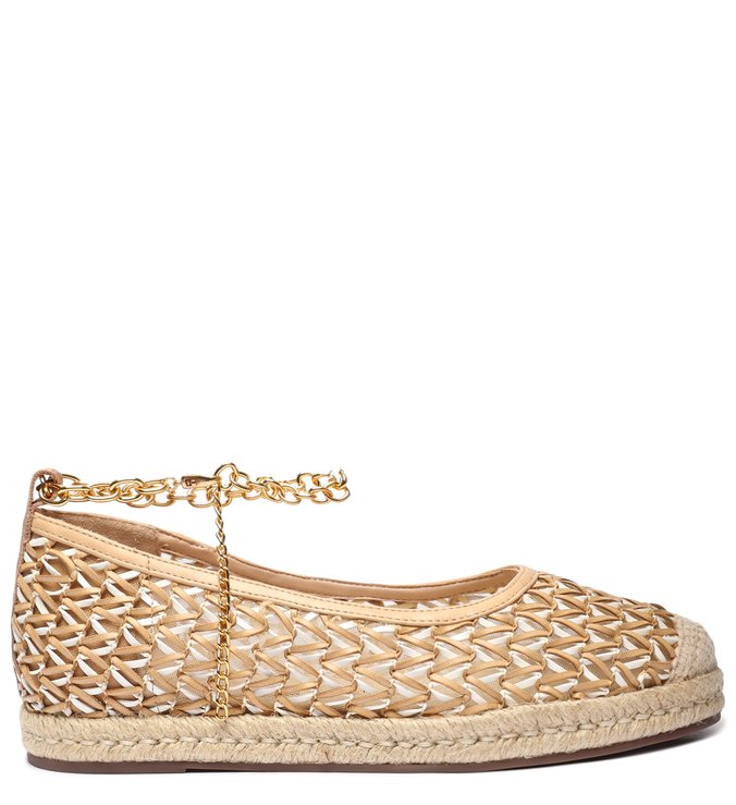Sapato Espadrille Trama Bege