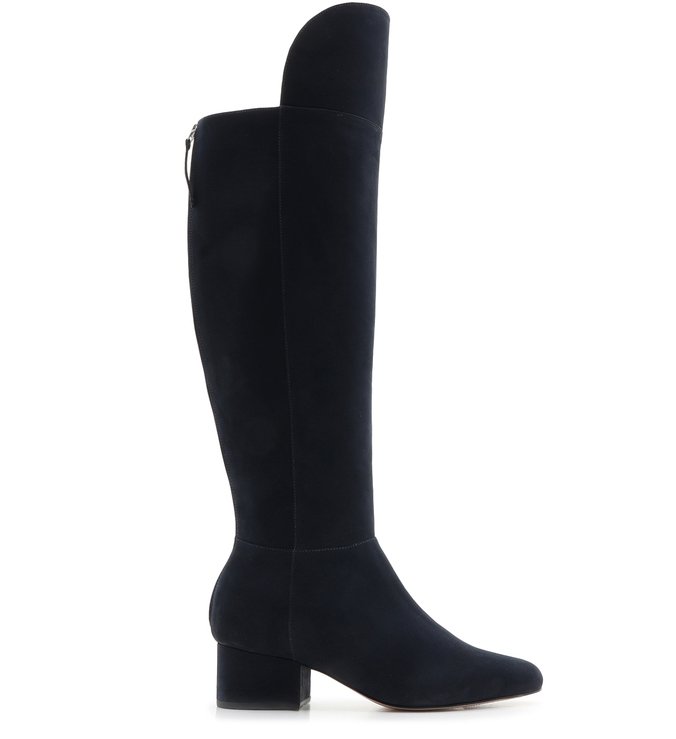 Bota Over The Knee Suede Blue Bota Over The Knee Suede Blue