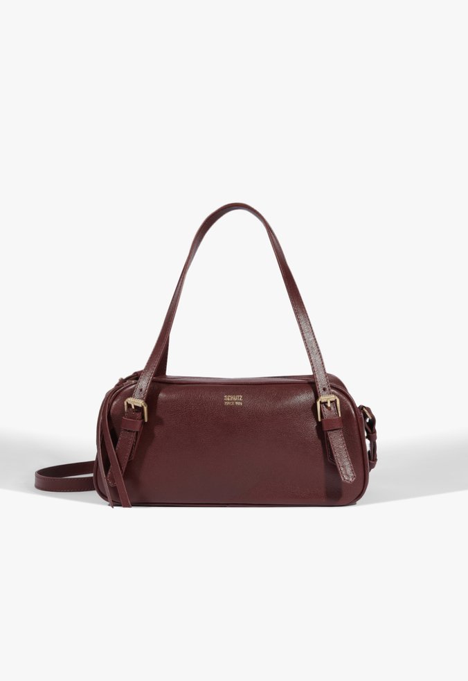 Bolsa Tote Ashley Média Couro Vermelha