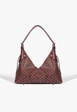 Bolsa Tiracolo Marien Média Couro Preta