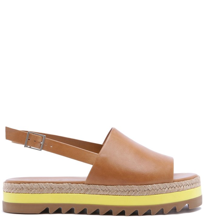 SANDÁLIA FLATFORM SPORTY COVER UP CARAMEL SANDÁLIA FLATFORM SPORTY COVER UP CARAMEL
