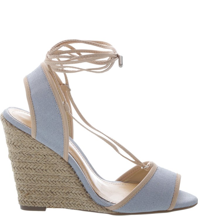 Wedge Sailor Sea Light Blue Wedge Sailor Sea Light Blue