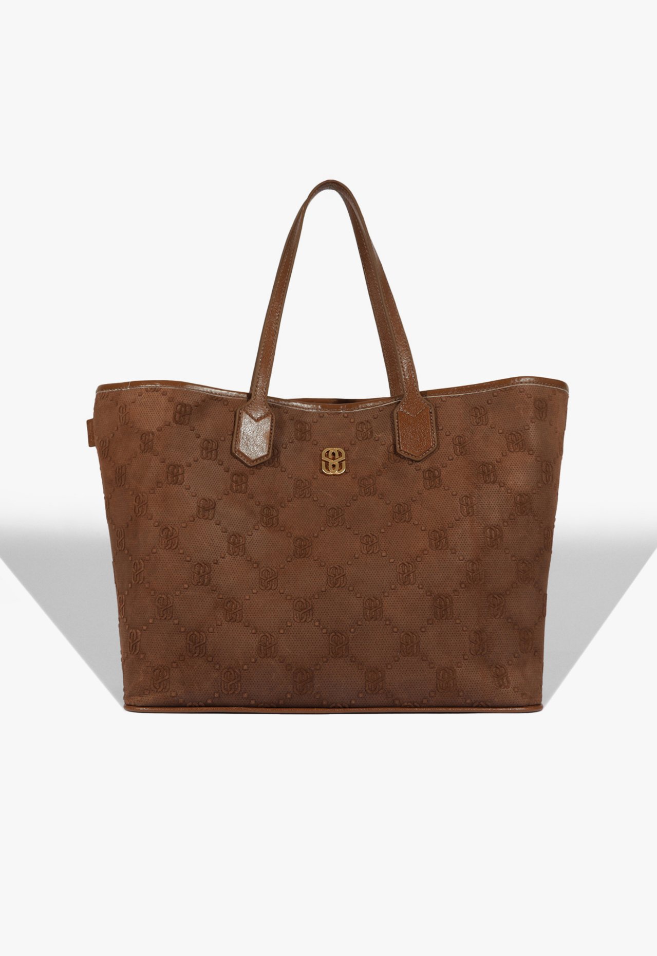 Bolsa Shopping Tess Camurça Marrom | Schutz