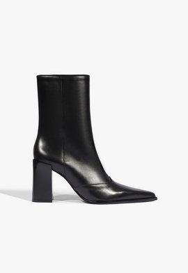 Bota Raffaela Couro Preta