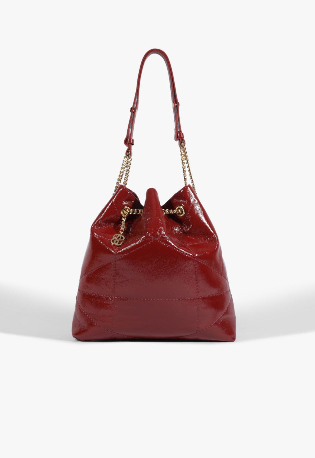 Bolsa Hobo Mika Grande Couro Vermelha | Schutz