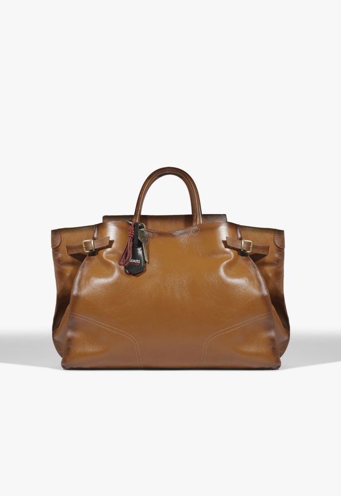 Bolsa Heaven Heritage Grande Couro Marrom