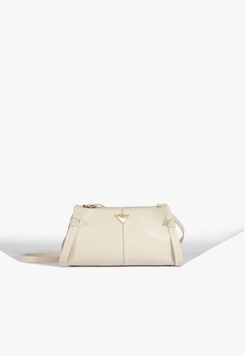 Bolsa Pequena Gilian Couro Branca