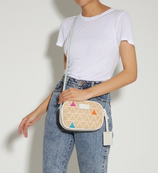 Crossbody Kate Triangle Summer Natural Crossbody Kate Triangle Summer Natural