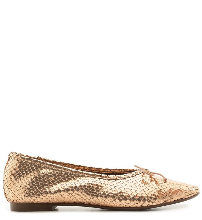 SAPATILHA BALLERINA SNAKE GOLD SAPATILHA BALLERINA SNAKE GOLD