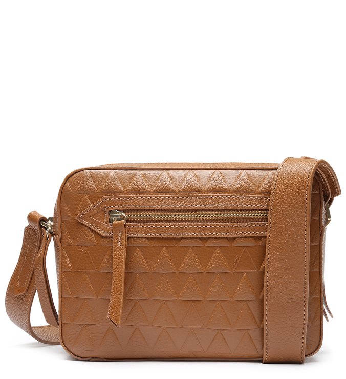 Crossbody Lilly Triangle Brown