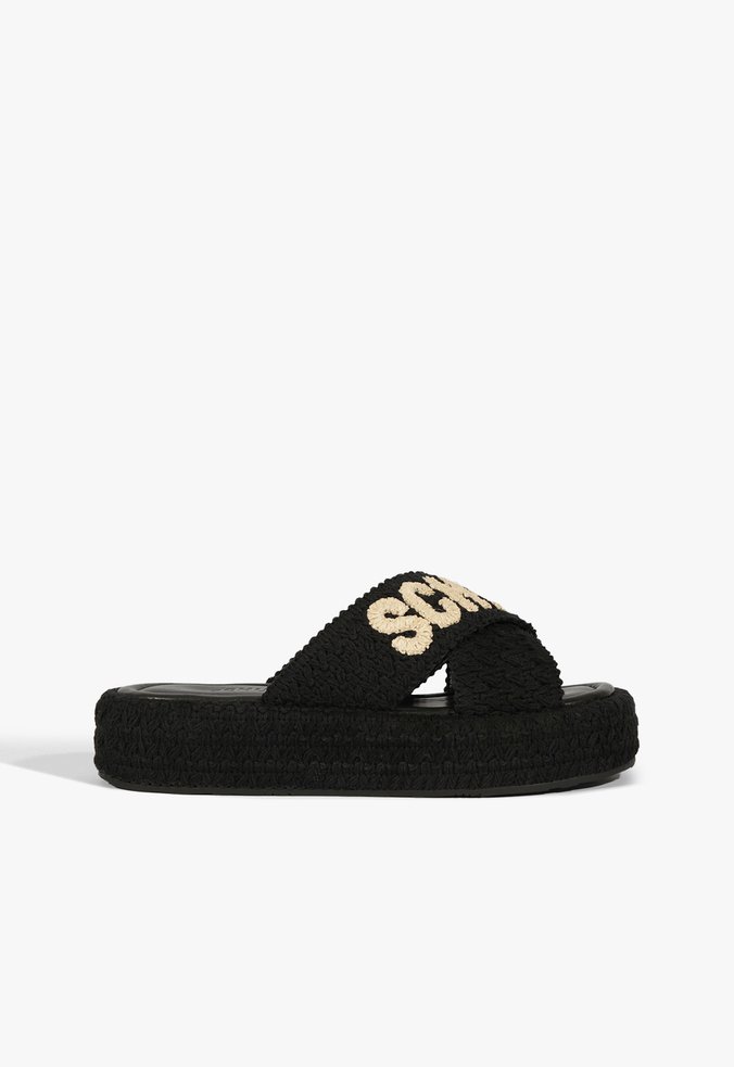 Papete Viena Plataforma Schutzlogo X Preto