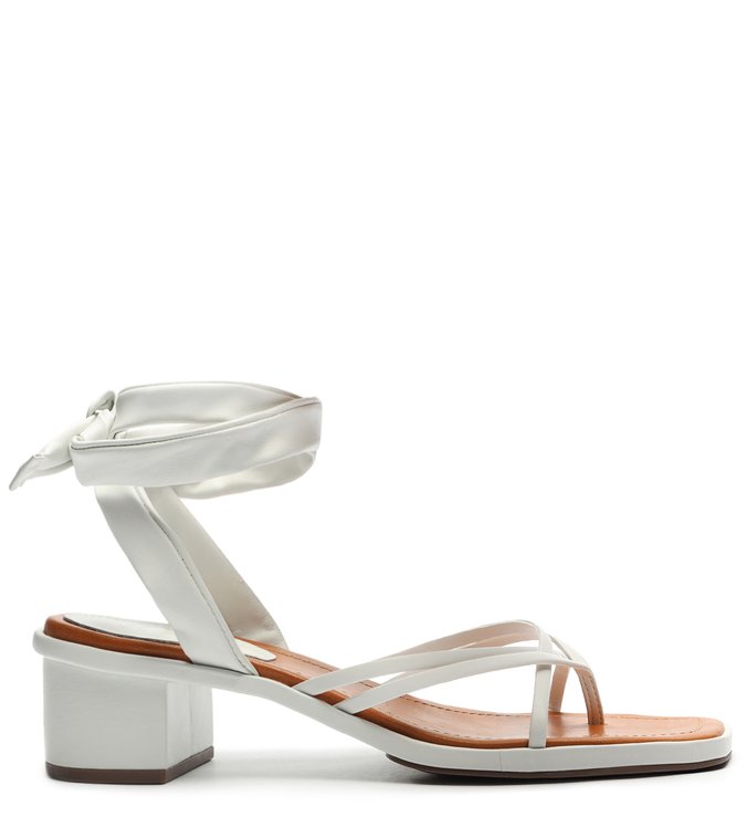 Sandália Block Heel Freshfull Branco