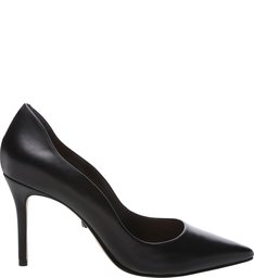 Sapato Scarpin Salto Fino Curves Preto
