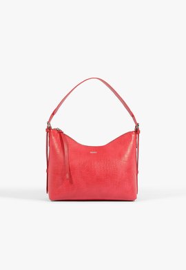 Bolsa Média Maeve Croco Vermelha
