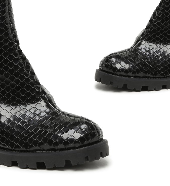 Bota Tratorada Bright Snake Black Bota Tratorada Bright Snake Black