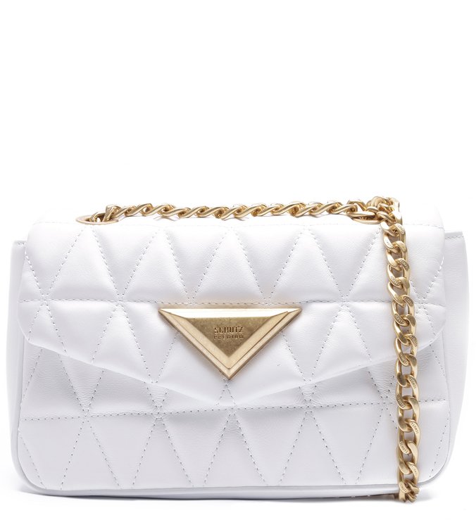 Mini Crossbody Matelassê 944 White