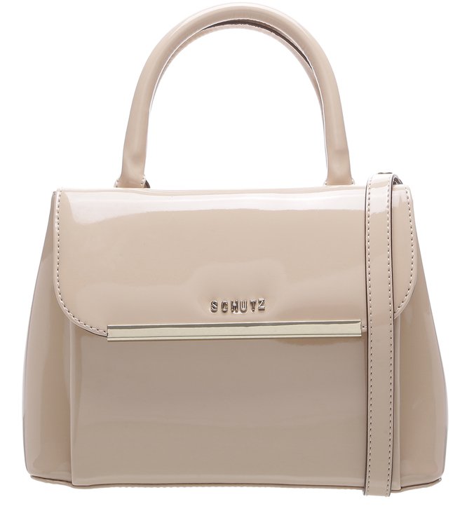 TOTE VERNIZ CROSSBODY NUDE TOTE VERNIZ CROSSBODY NUDE