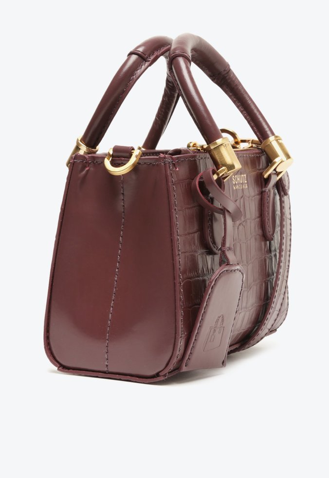 Bolsa Tote Baby New Lorena Couro Vermelha