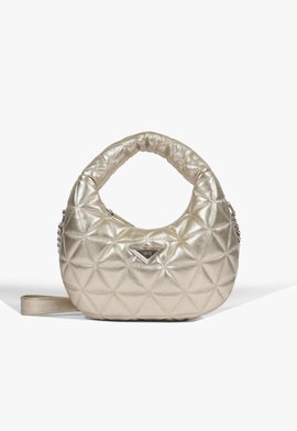 Bolsa Hobo Média 944 Couro Dourado