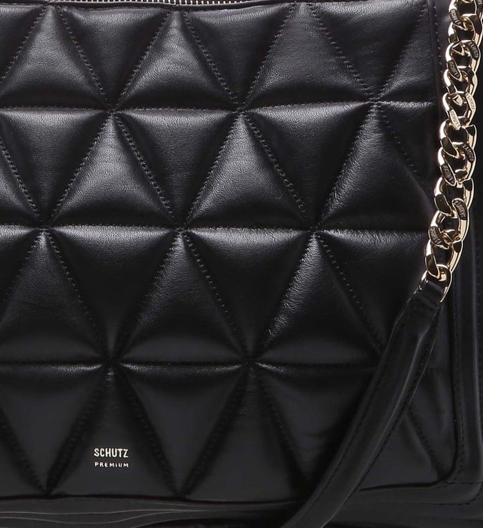 Tote Maxi Matelassê Black Tote Maxi Matelassê Black