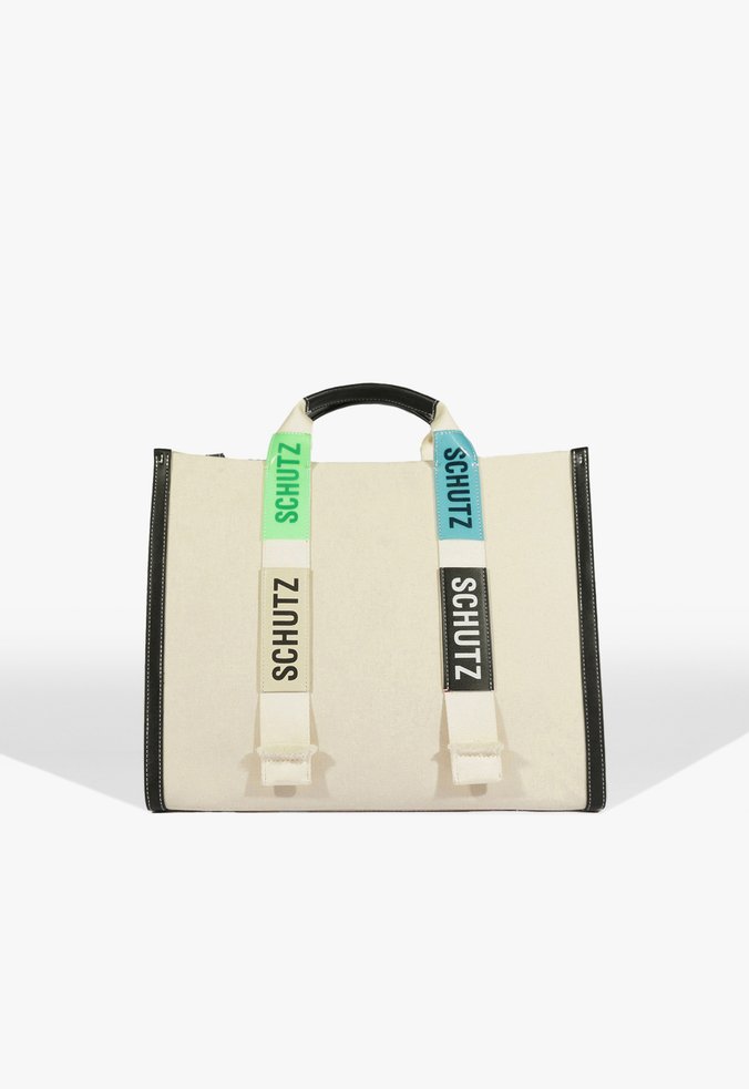 Bolsa Tote Grande Livia Summer Branca