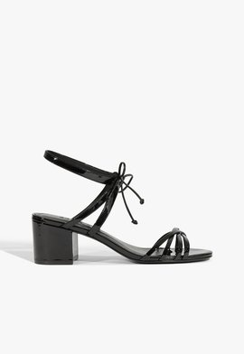 Sandália Dahlia Verniz Preta