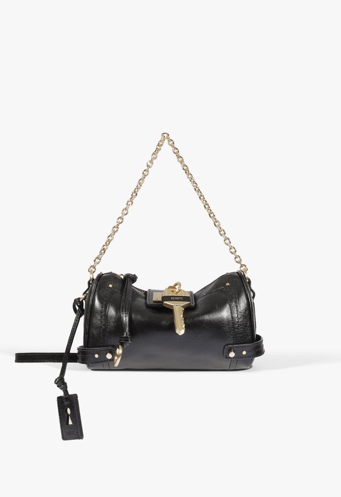 Bolsa Tiracolo The Secret Couro Preto