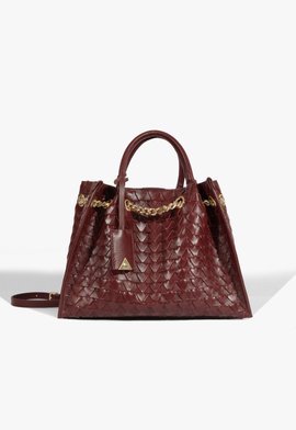 Bolsa Tote Rebecca Couro Vinho