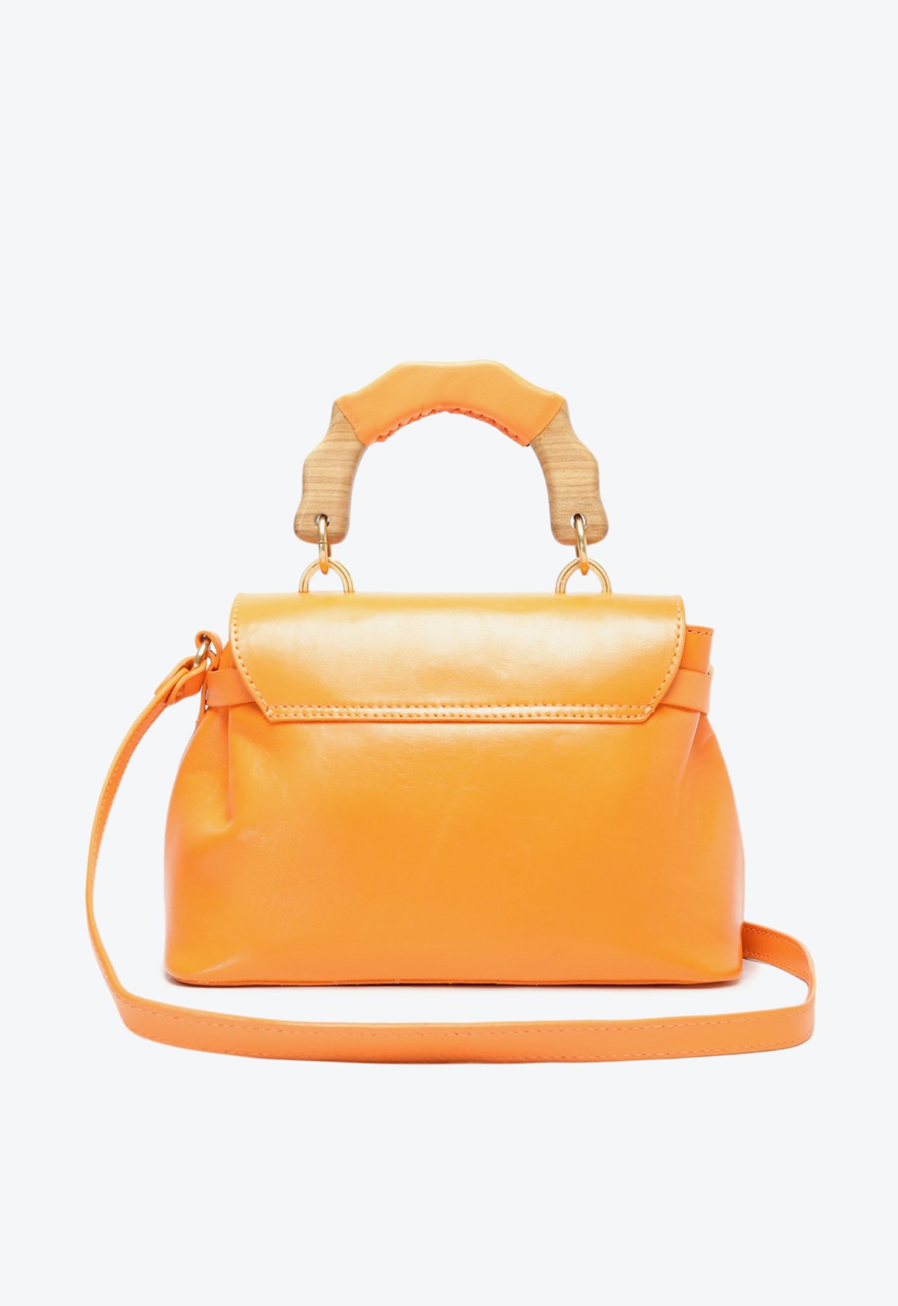 Bolsa Tiracolo Média Believe Couro Laranja | Schutz