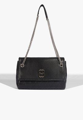 Bolsa Shoulder Média Double S Preta
