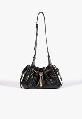 Bolsa Mini Lilibet Couro Preta