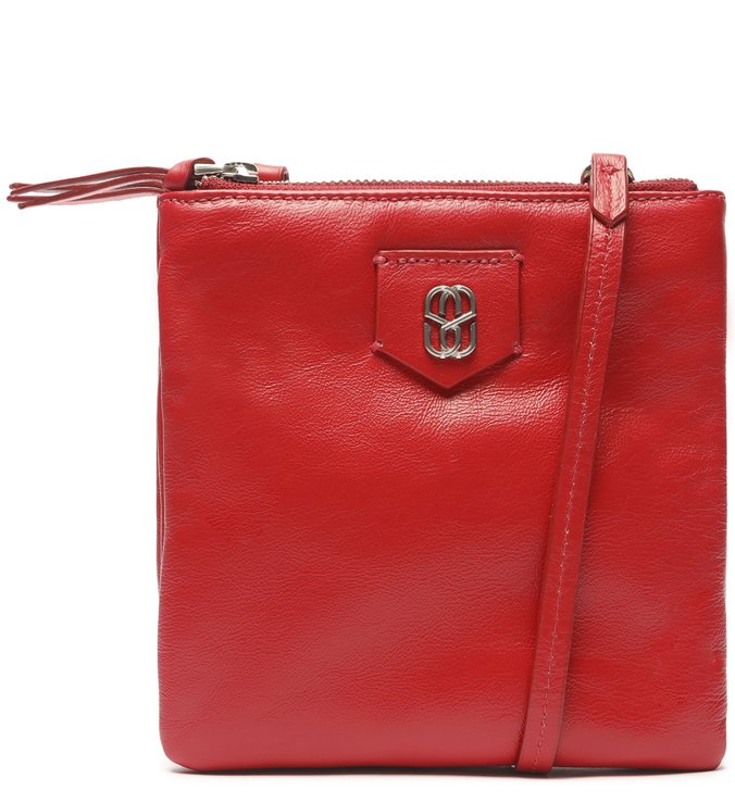 Bolsa Tiracolo Pequena Your Choice Vintage Vermelha