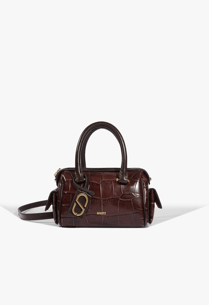 Vista 3 Bolsa Mini Bag Tay Couro Marrom | Schutz Schutz BR Schutz BR