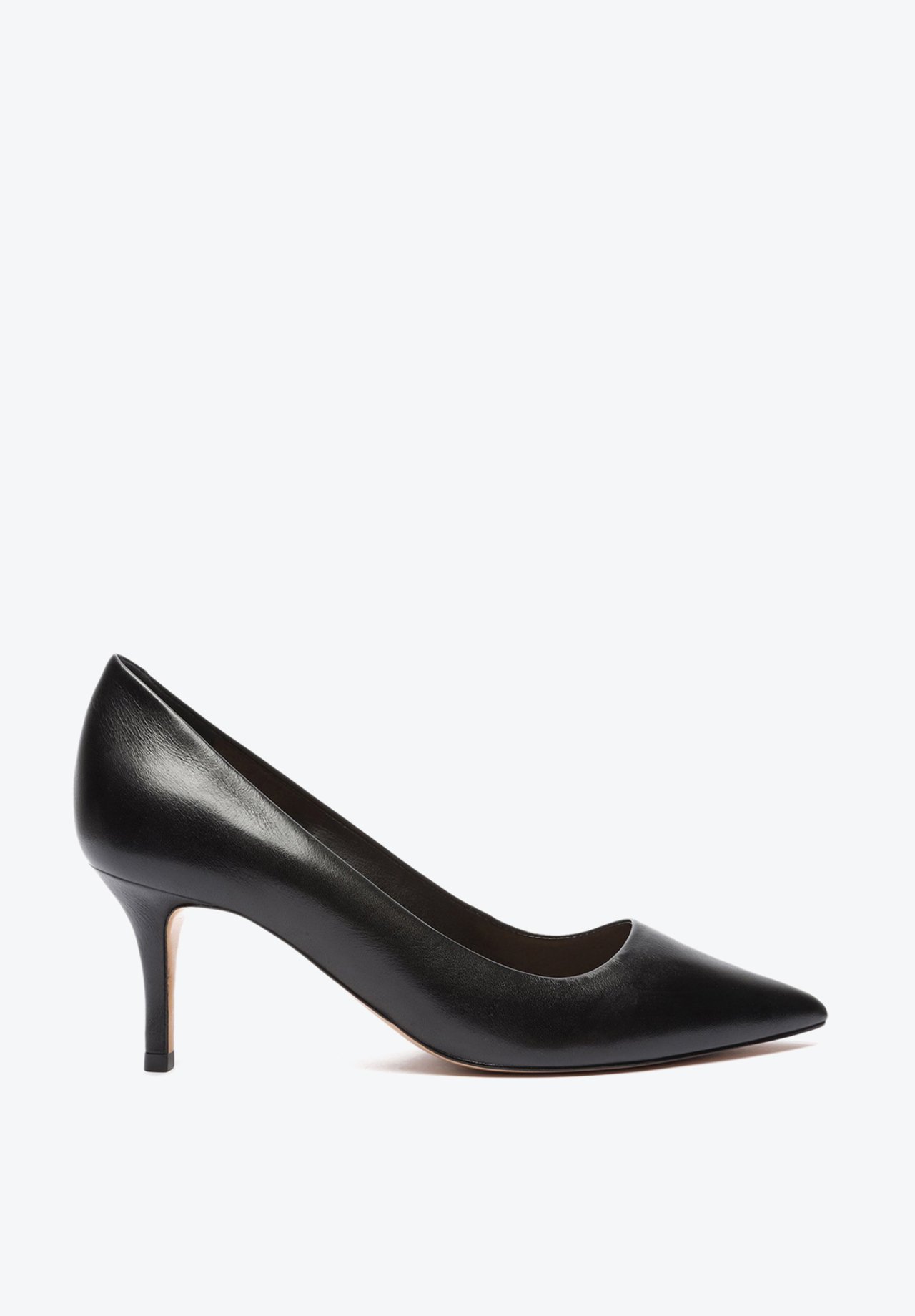 Scarpin salto medio preto on sale