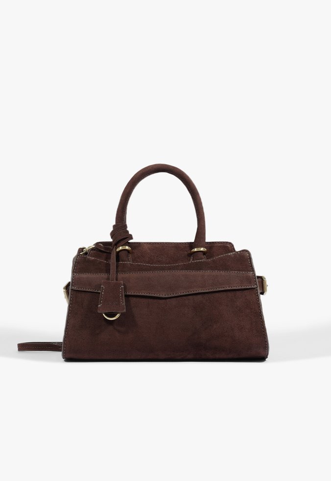 Bolsa Tote Rush Camurça Marrom
