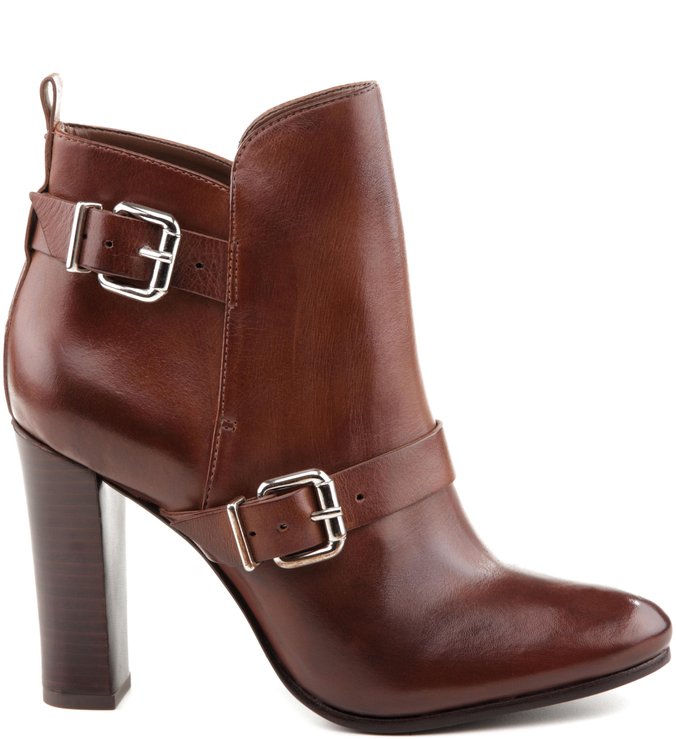Ankle Boot Buckles Wood