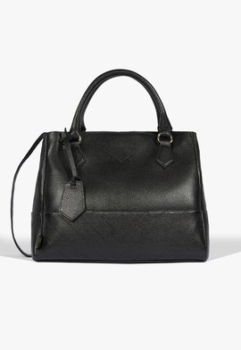 Bolsa couro Preta