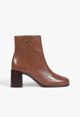 Bota Liv Couro Marrom