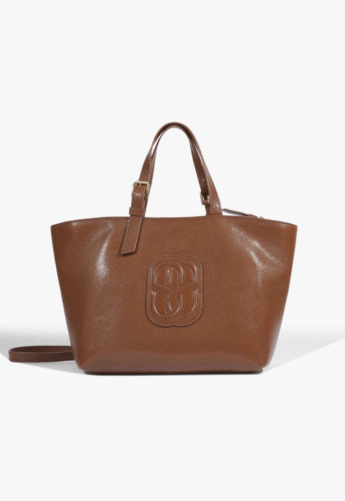 Bolsa Tote Betty Grande Couro Marrom