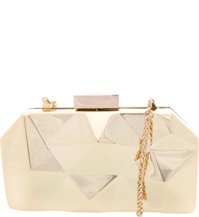 Clutch Mirror Future Gold