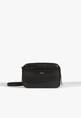 Bolsa Tiracolo Brooke Couro Preta