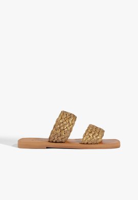 Sandália Rasteira Ayana Marrom