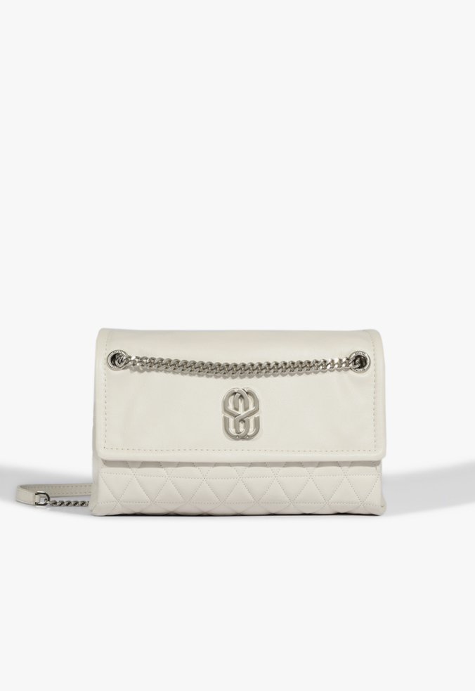 Bolsa Shoulder Média Double S Branca