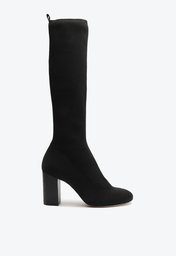 Bota Knit Preta