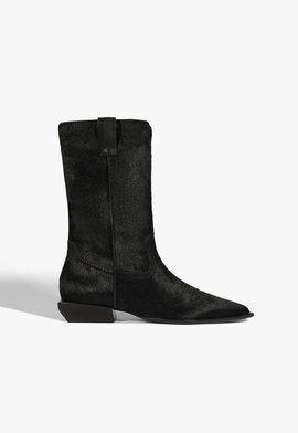 Bota Ashley Couro Preta