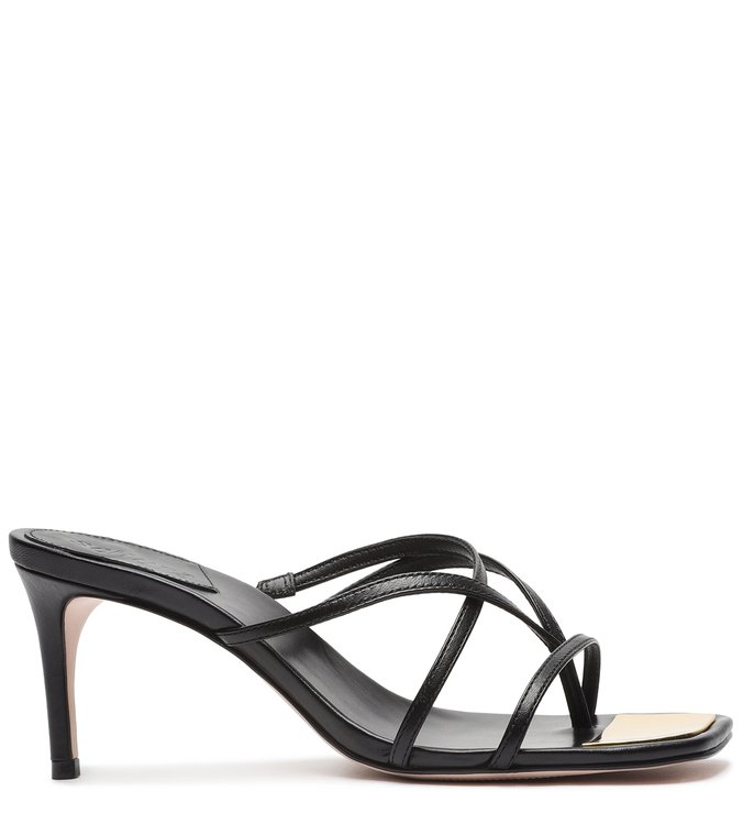 Sandália Mule Mirroring Preta