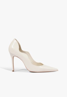 Scarpin Ophelia Couro Branco
