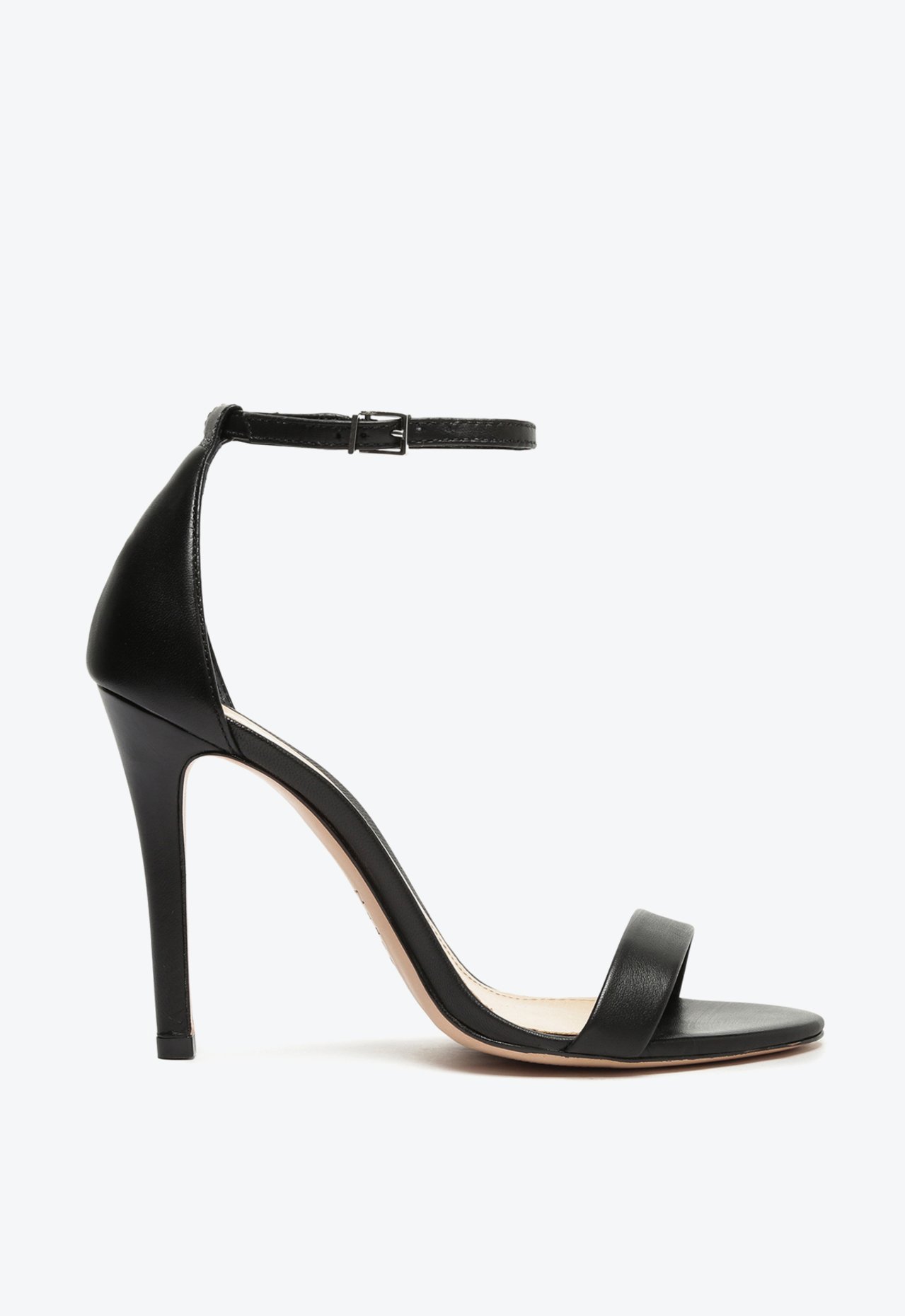 Sandália Gisele Salto Alto Couro Preta | Schutz