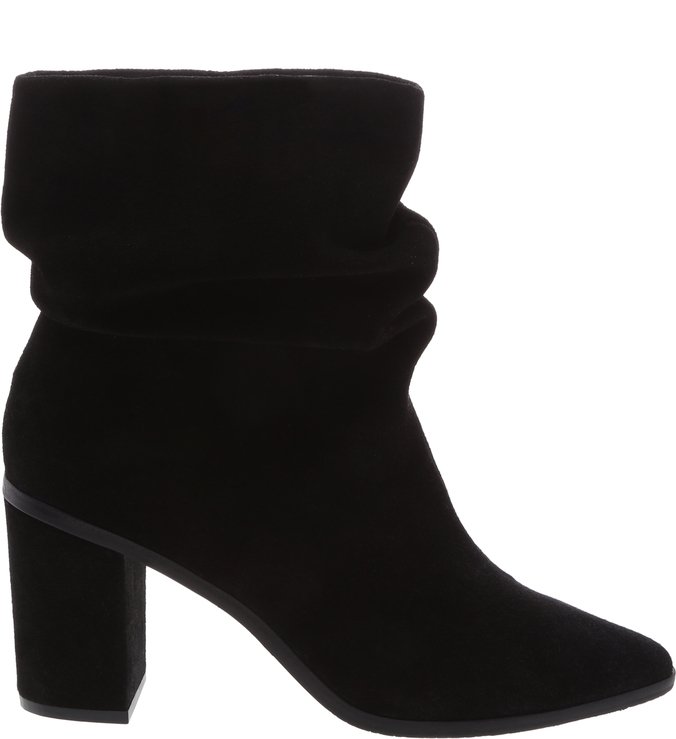 Bota Nobuck Slouchy Black Bota Nobuck Slouchy Black