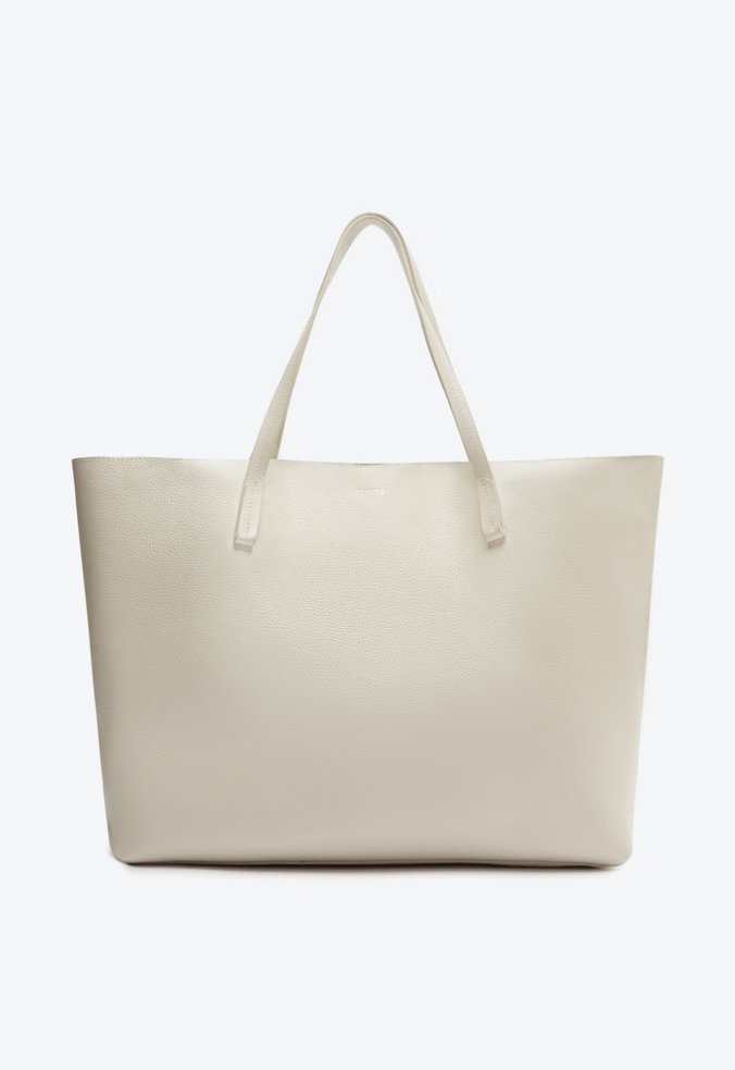Bolsa Shopping Grande Betty Couro Branca
